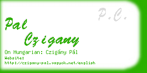 pal czigany business card