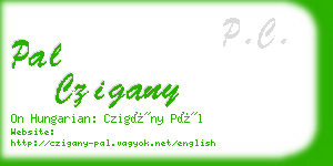 pal czigany business card